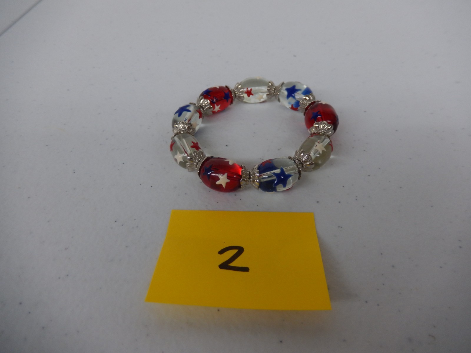Patriotic Red White Blue Bead Bracelets – YOU PICK (See Description)
