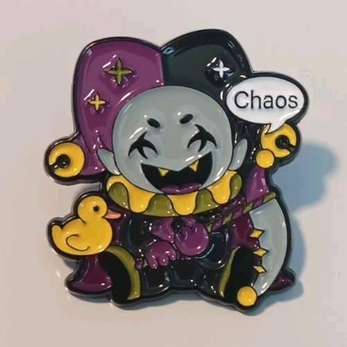 Deltarune Susie Kris Dummy Jevil Undertale 4pc Set Metal Enamel Pins