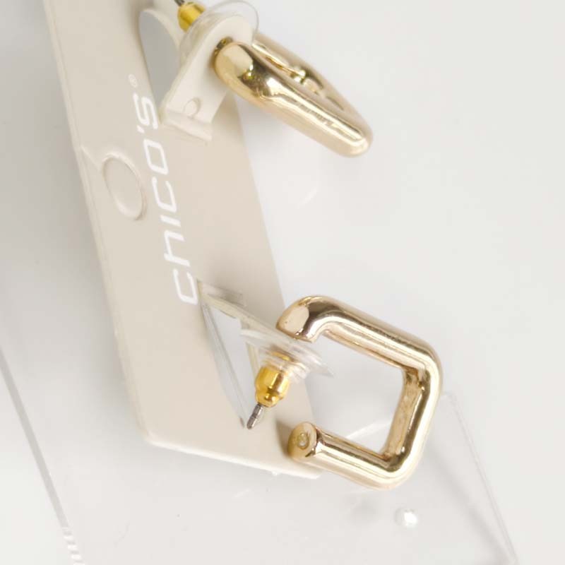 New 25mm Chicos Statement U Hoop Earrings Gift Chic Women Party Vacation Jewelry