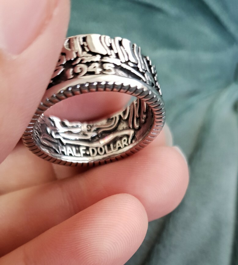 Fashion Ladies Men’s Unisex adult Band Ring 925 Sterling Silver plated UK Size N