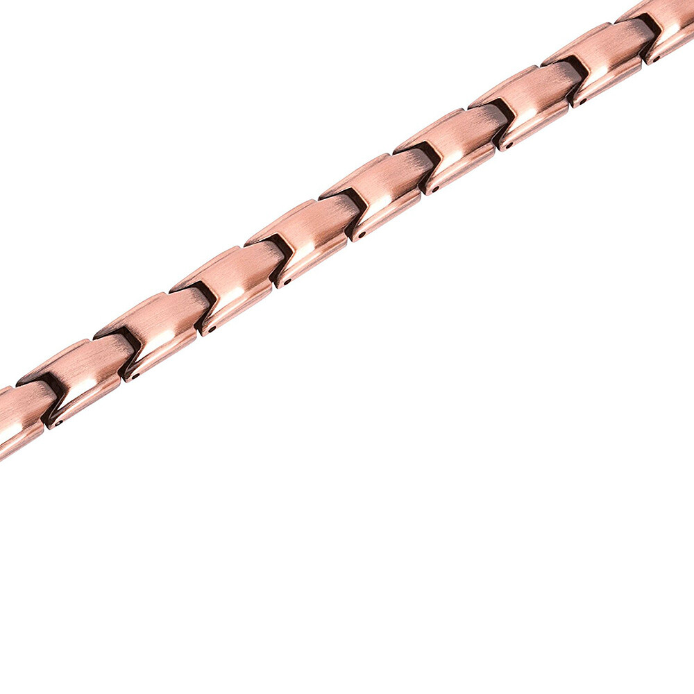Thin Pure Copper Magnetic Bracelet women Arthritis Pain Relief Balance Energy