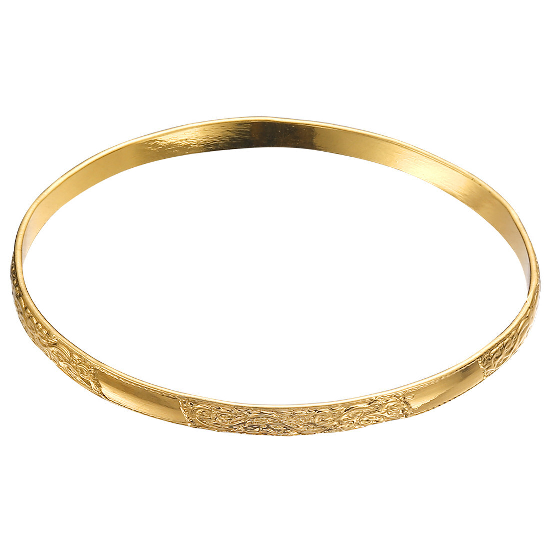 12pc/Set Women’s Tri-Color Gold Silver Rose Gold Stainless Steel Bangle Bracelet