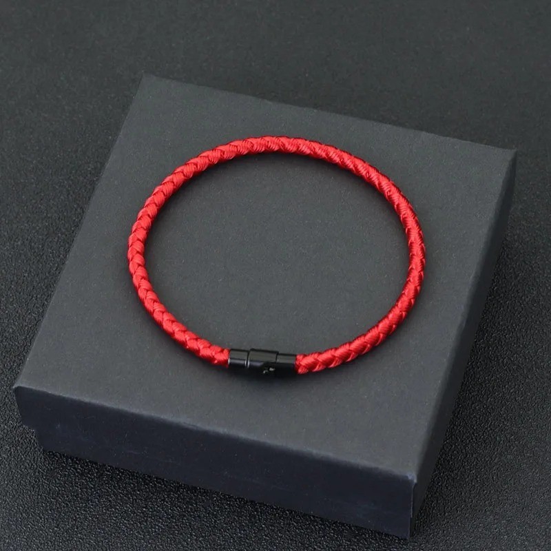 Lucky Red Thread Bracelet for Men Women Adjustable Rope Style Couple Gift Access