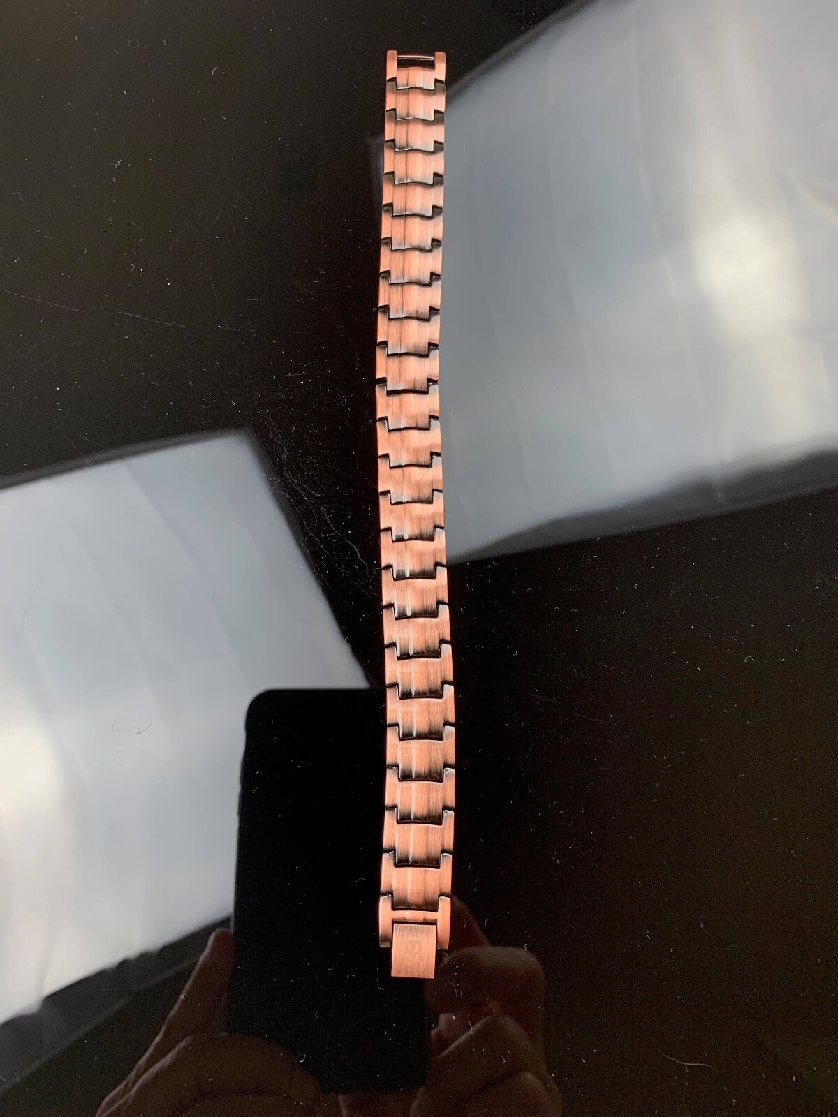 Pure Copper Magnetic Bracelet men women Arthritis Pain Relief Balance Energy