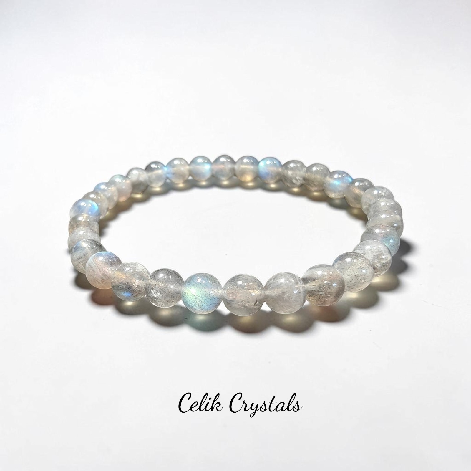 AAA Labradorite Bracelet Natural Stones 6mm Healing Unisex Crystal Bracelet