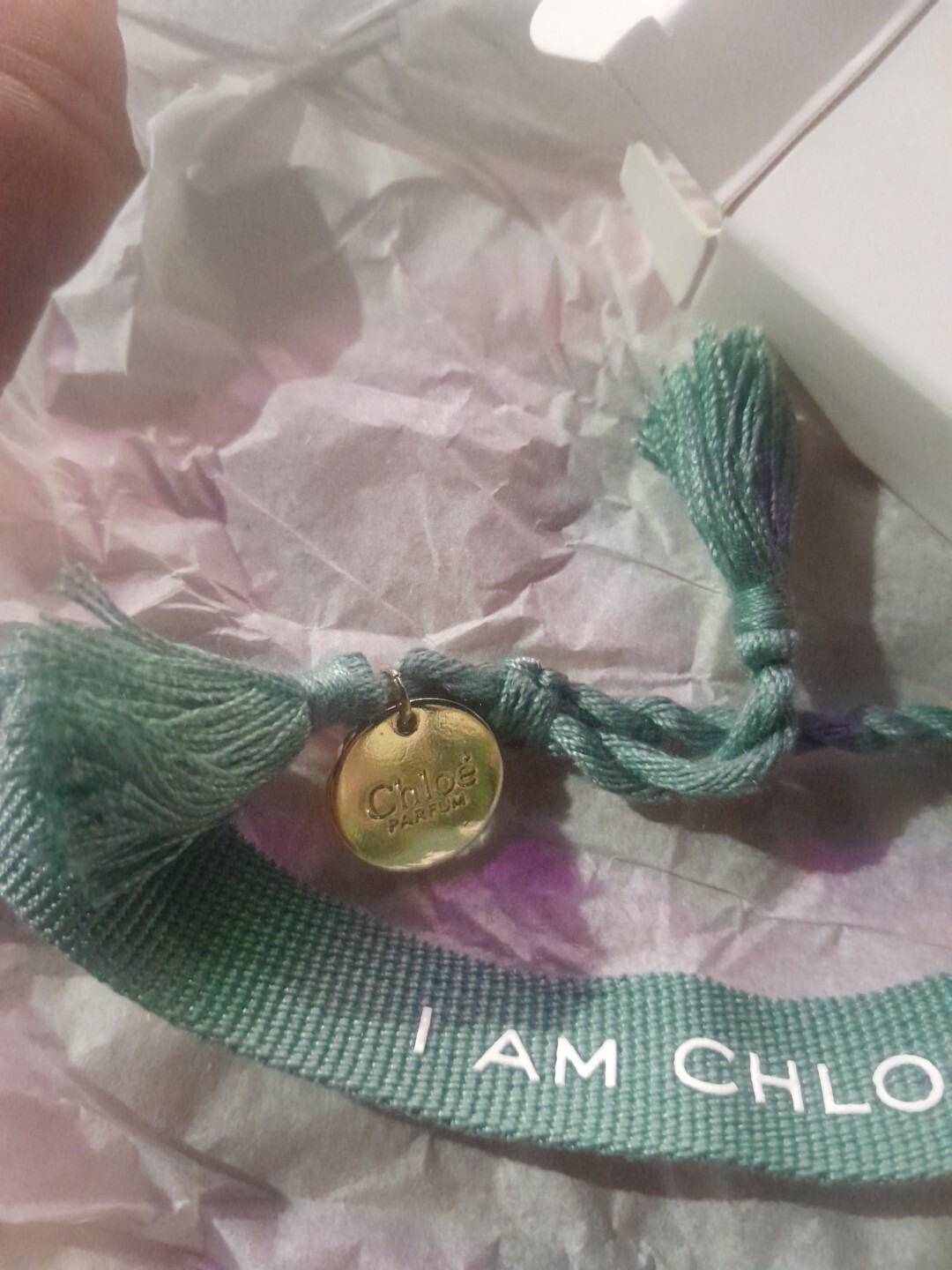 [Lot Of 2] chloe sign Bracelet green Limited Editon Brand New