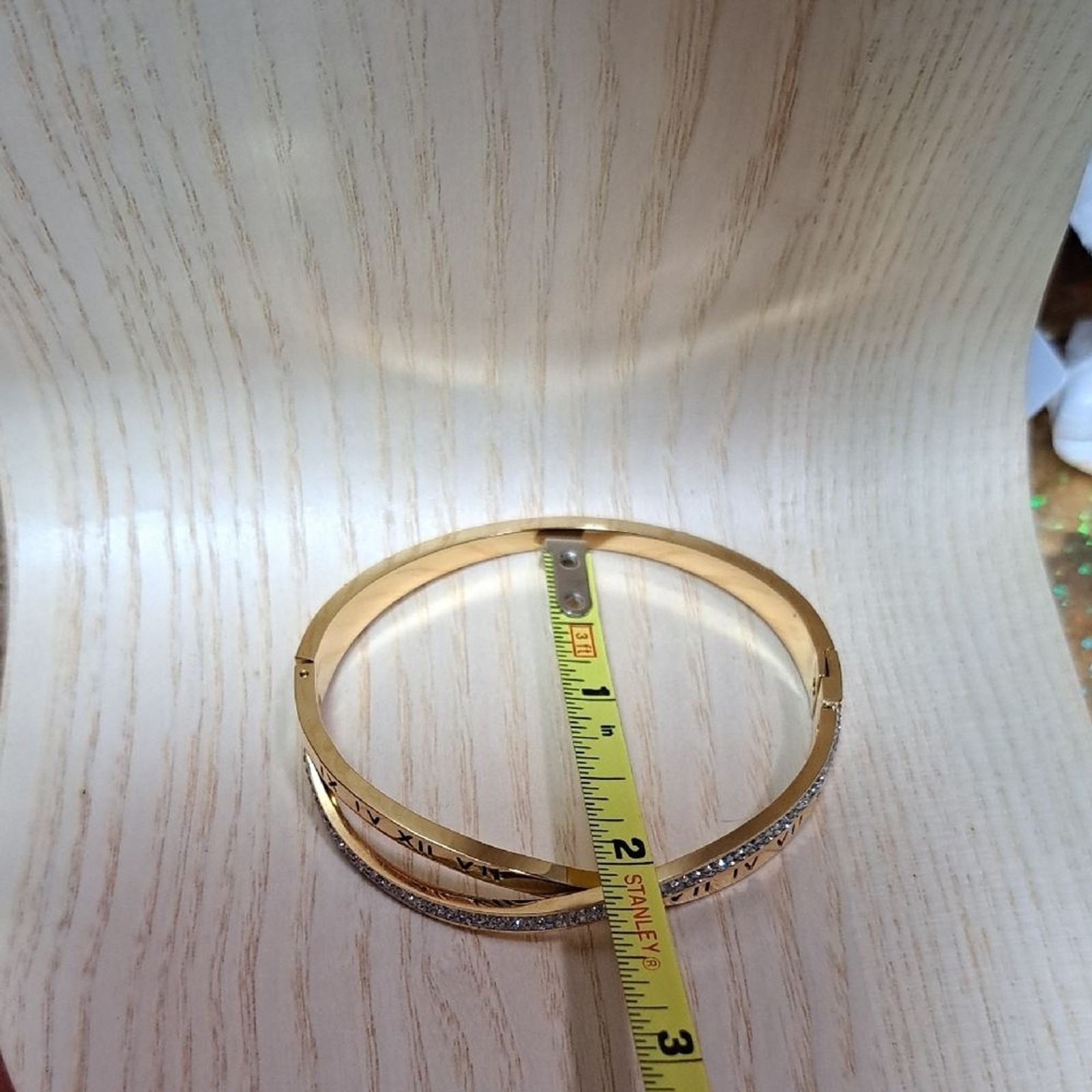 Elegant Gold Roman Numeral Bracelet