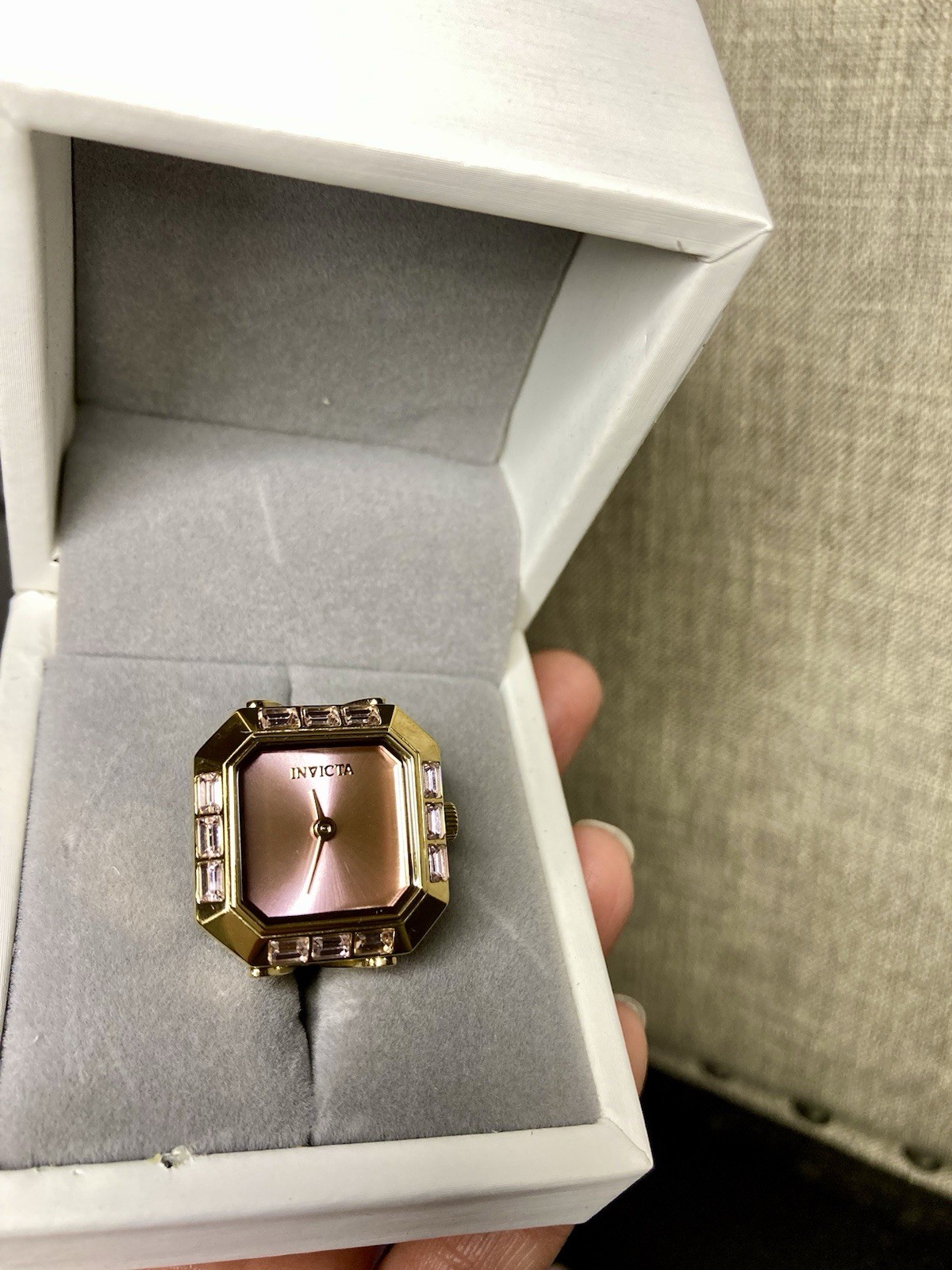 Ring Watch By Invicta – Gold Tone Brand New