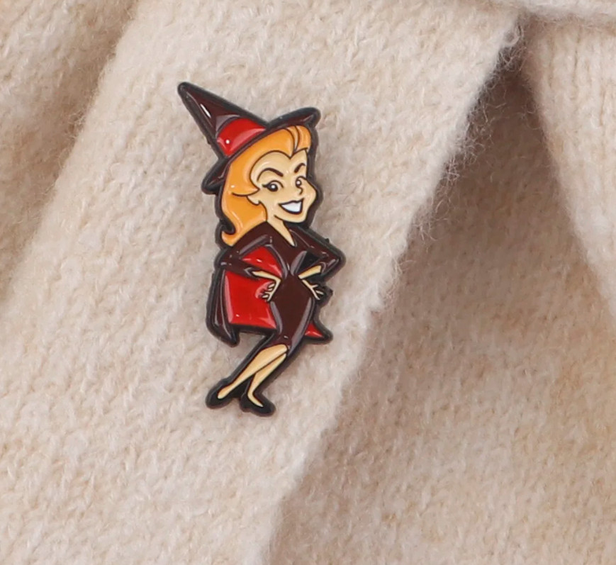 BEWITCHED-PIN-2 OR MORE PINS SHIPPING IS $5.49-SPEND $20 AND SHIPPING IS FREE