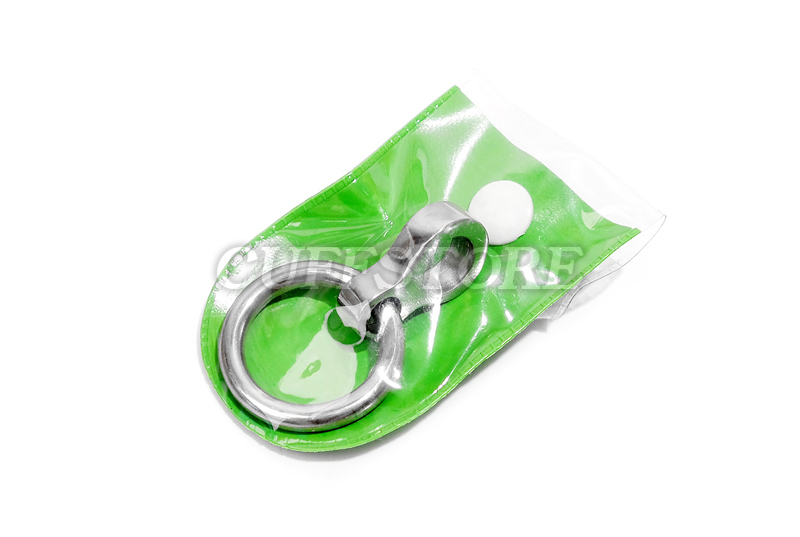 Removable Ring Polished Pendant for 8mm and 6mm Collars, Cuffs & Leg Irons