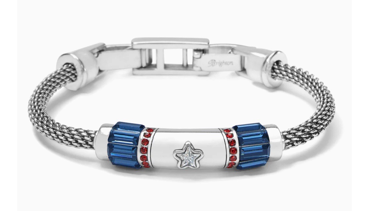 Brighton INDEPENDENCE Bracelet USA NWT Patriotic Style D98265 List $88