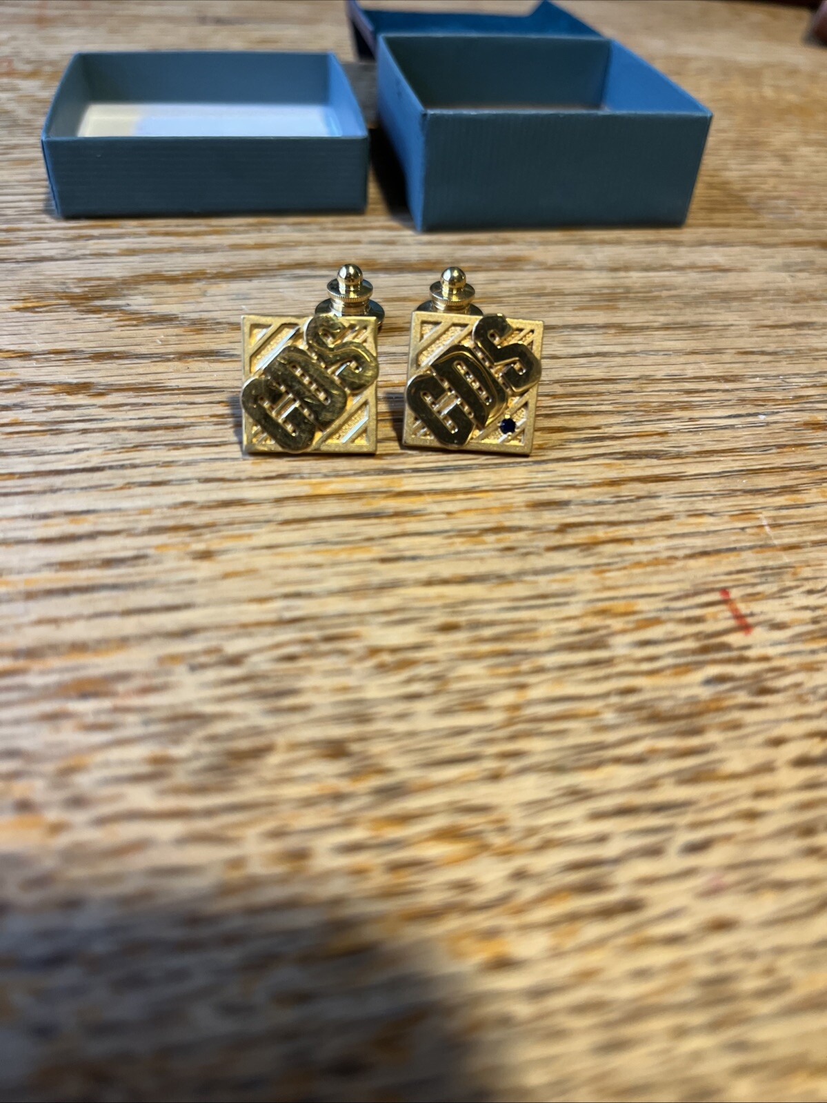 Vintage School Initials Jostens W/Gem