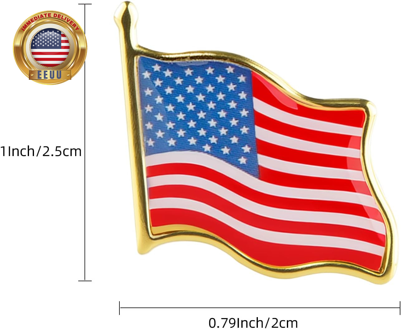 Country Flag Brooch Metal Alloy Souvenir Pin Shirt Hat Backpack Jewelry Accessor