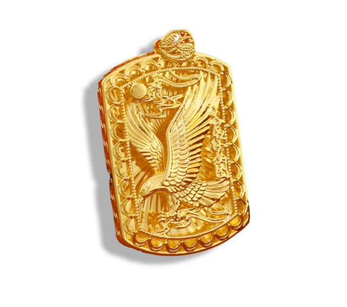 New Eagle 22k 23k 24k Thailand Gold Gold Gp Pendant