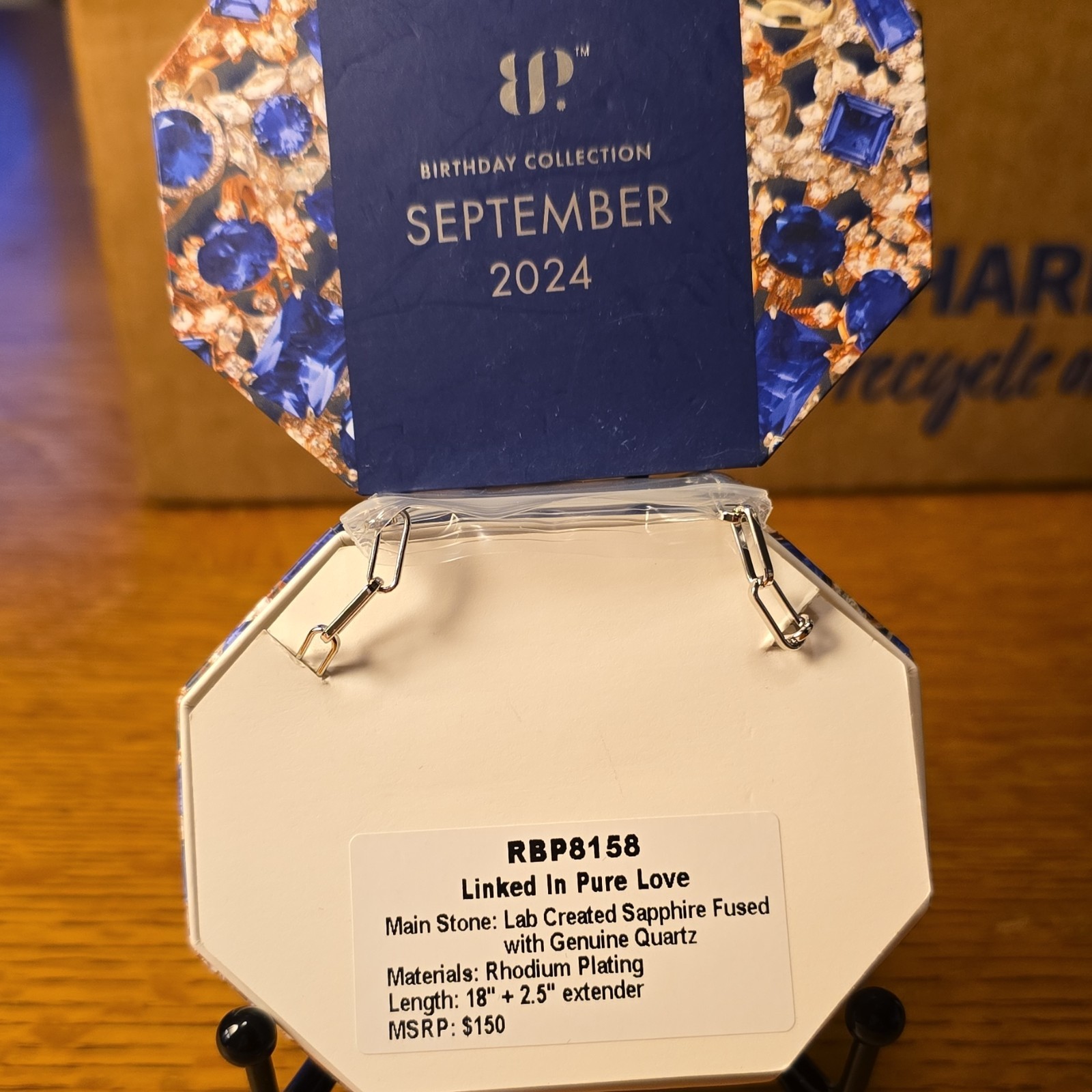 Bomb Party Birthday Collection September 2024 Necklace, Earrings & Ring Set