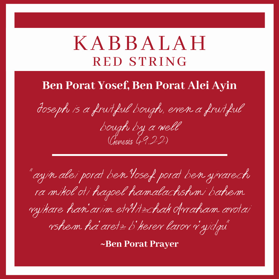 Kabbalah red string minimal bracelet good luck thread hilo rojo men women gift
