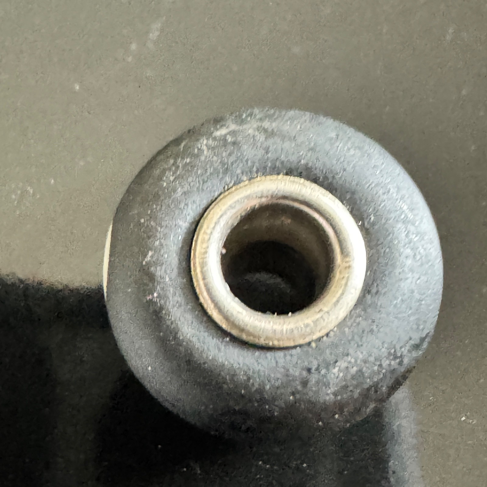 Rare and Retired Trollbeads Donna Bead Black Glass Sterling Retired TGLBE-10290