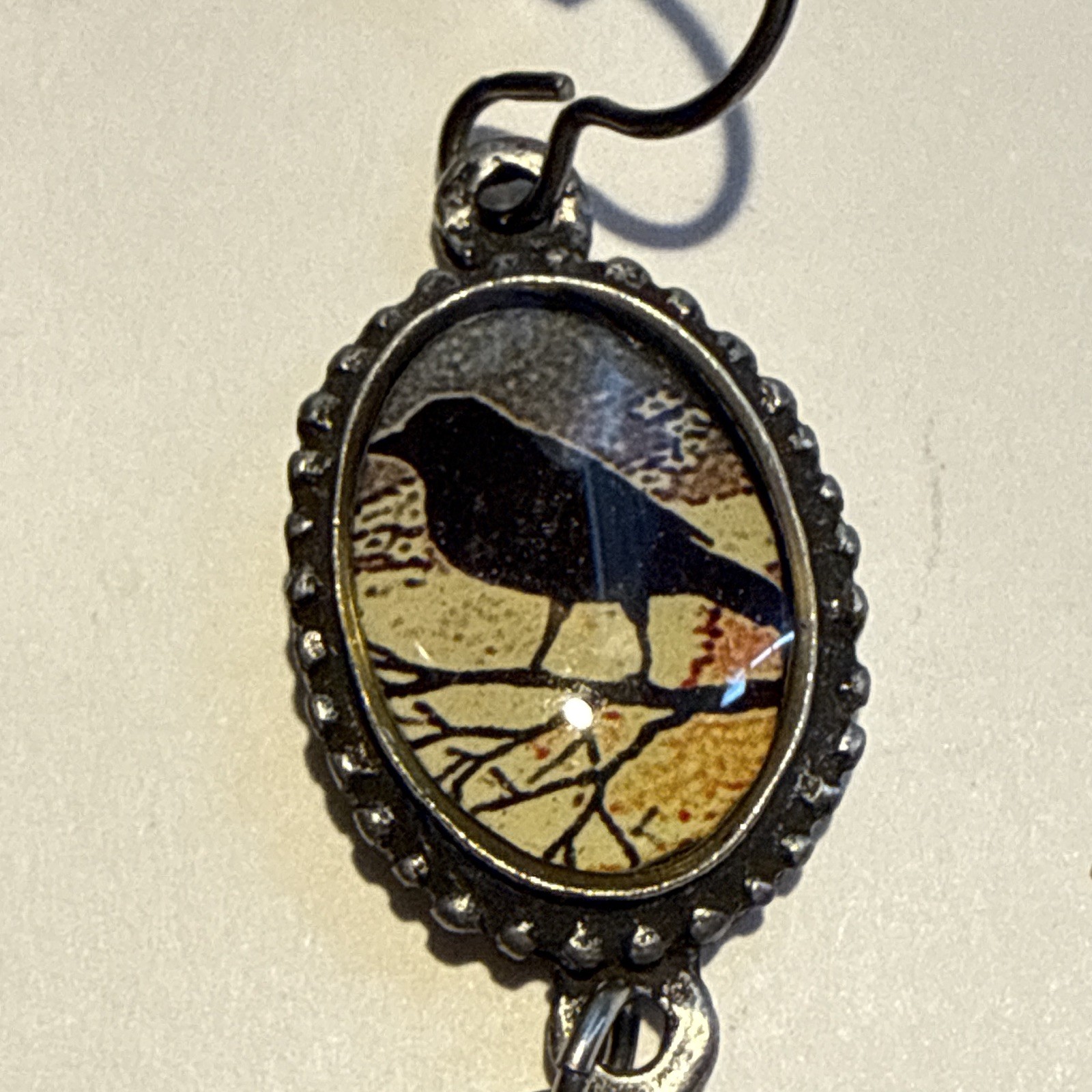 LAURIE LEONARD DESIGNS RAVEN SILHOUETTE EARRINGS