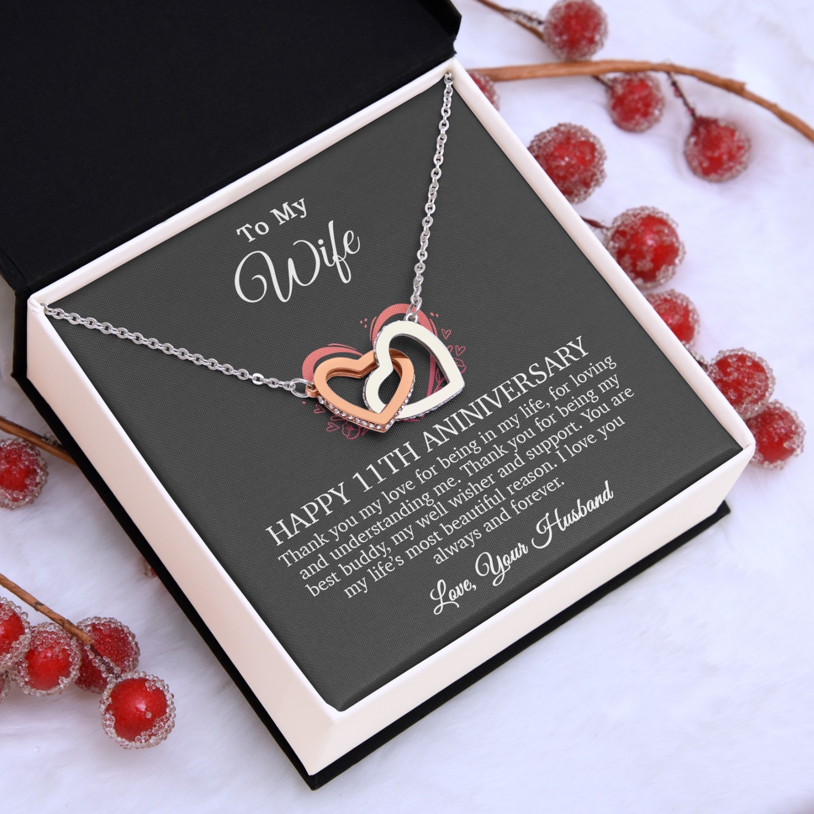 11th Anniversary Gift For Wife, 11 Year Anniversary Gifts, 11th Wedding Annivers