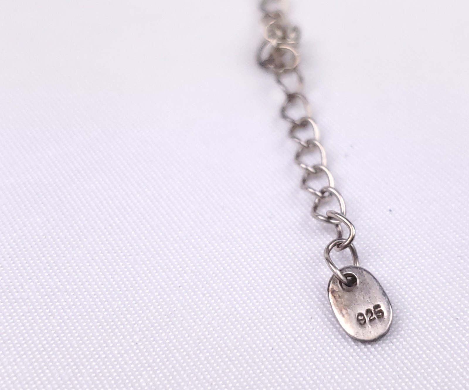 Platinum Silver Rainbow Sapphire 3.5mm DDLG Collar Choker Tennis Necklace 16″
