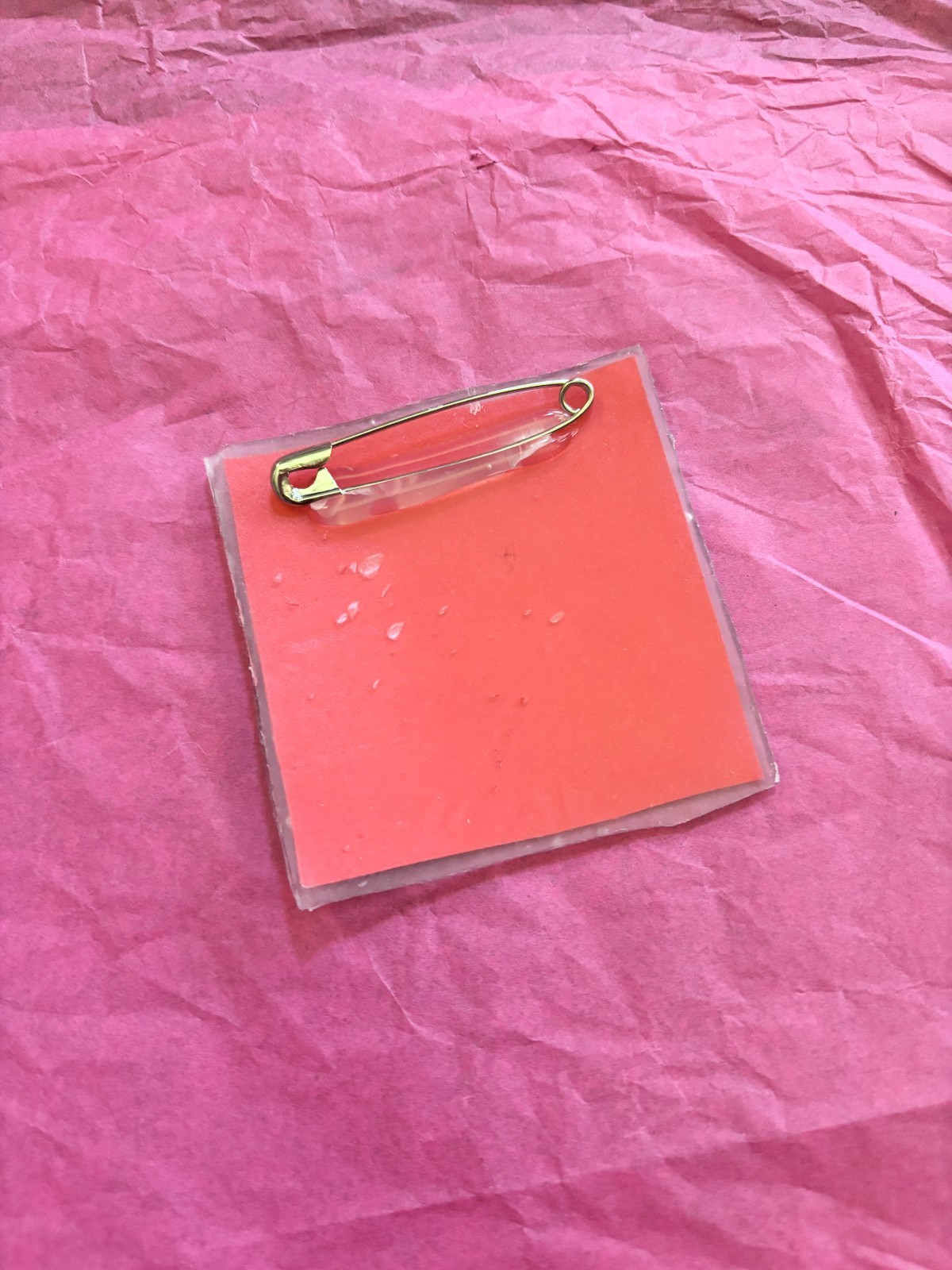 NEW Handmade Halloween Tumblr Creepypasta Meme Safety Pin Accessory