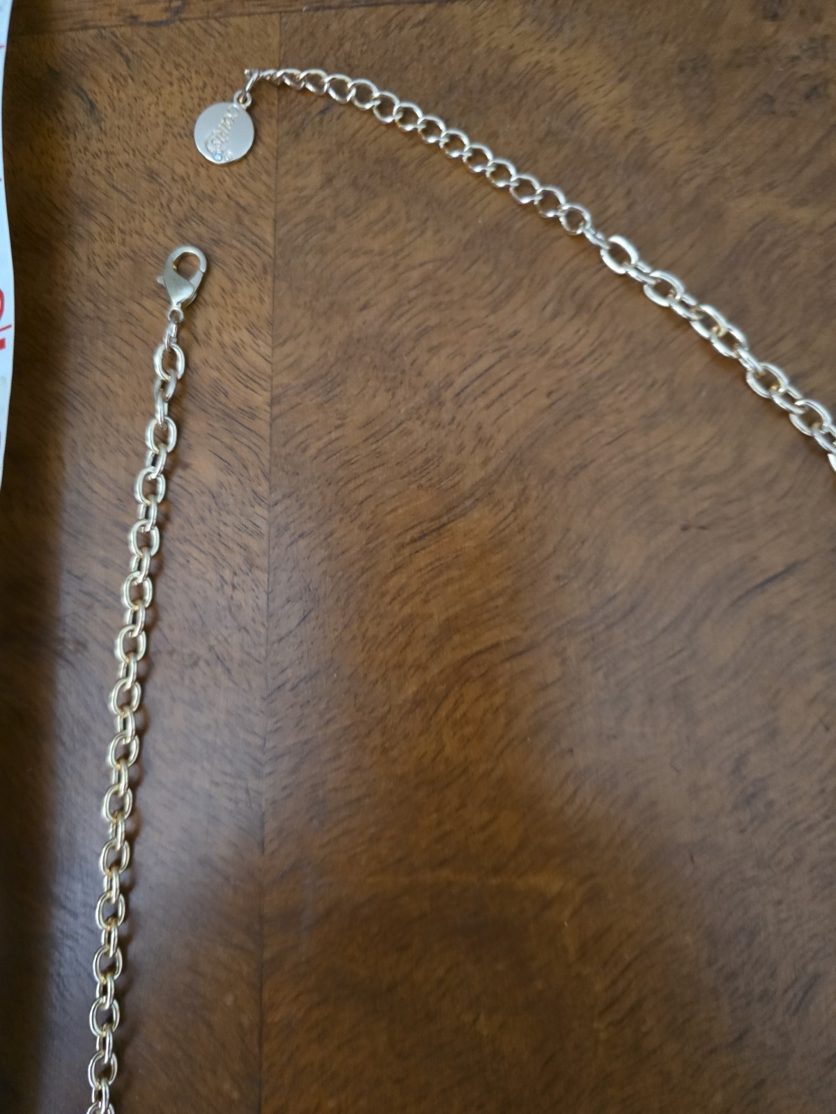 Chunky NECKLACE with Brown, beige, Beeds