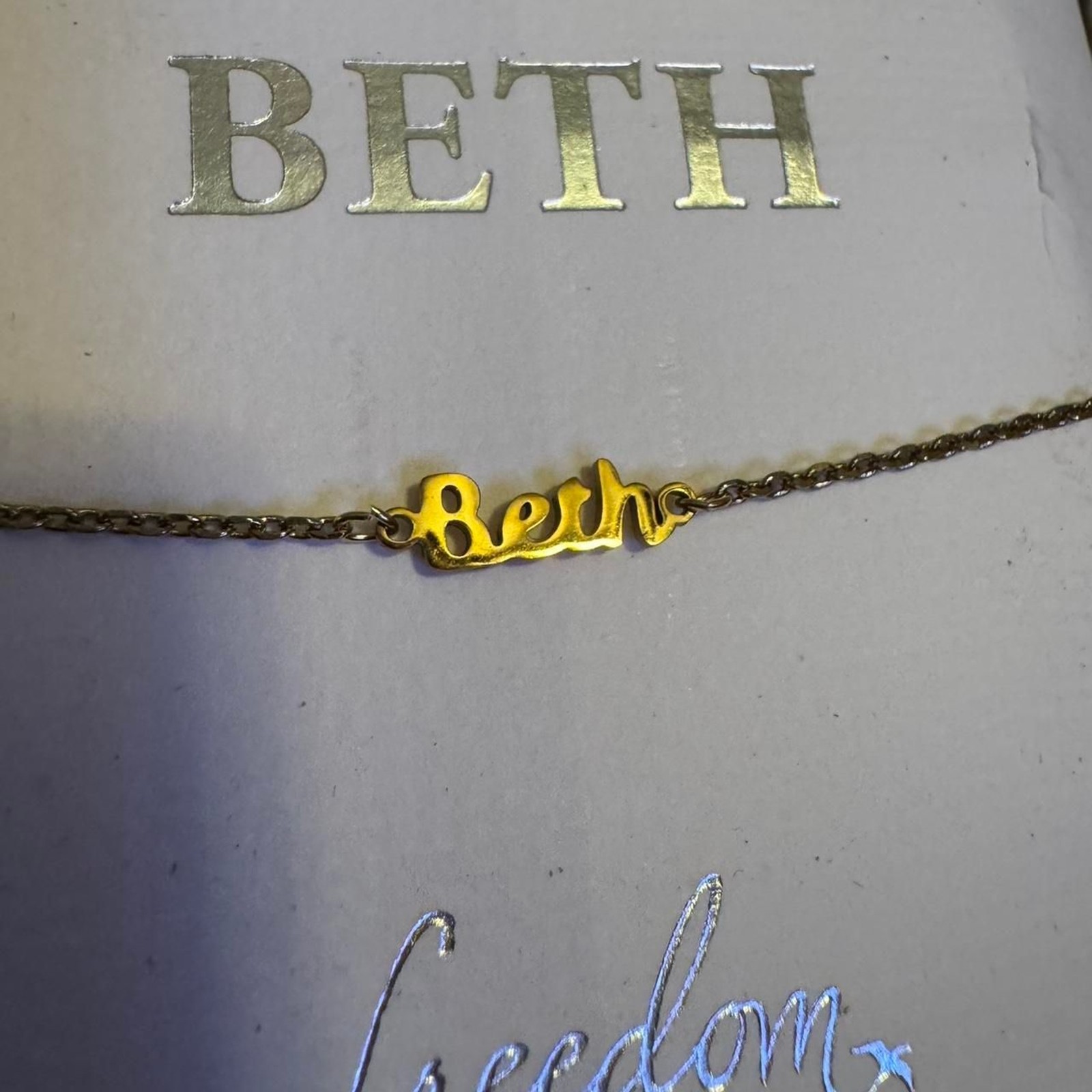 Marina De Buchi “Beth” Freedom Bracelet Gold Tone Adjustable Nickel-Free NWT