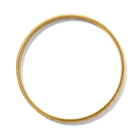 NEW Brighton Jewelry CONTEMPO Gold Slim Bangle Bracelet JF0113 NWT $62.00