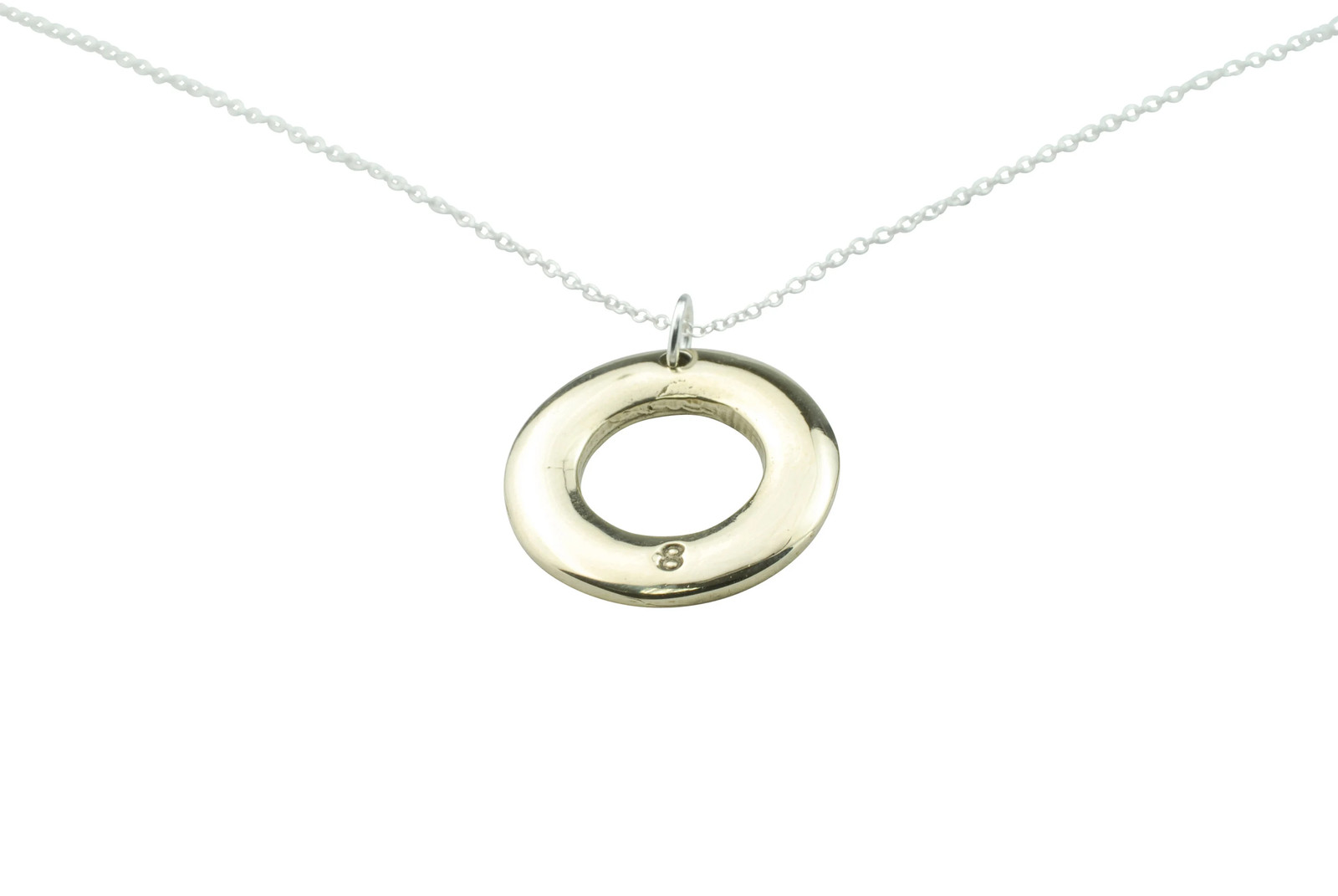 8th Anniversary Bronze Pendant for Wife Gift UK
