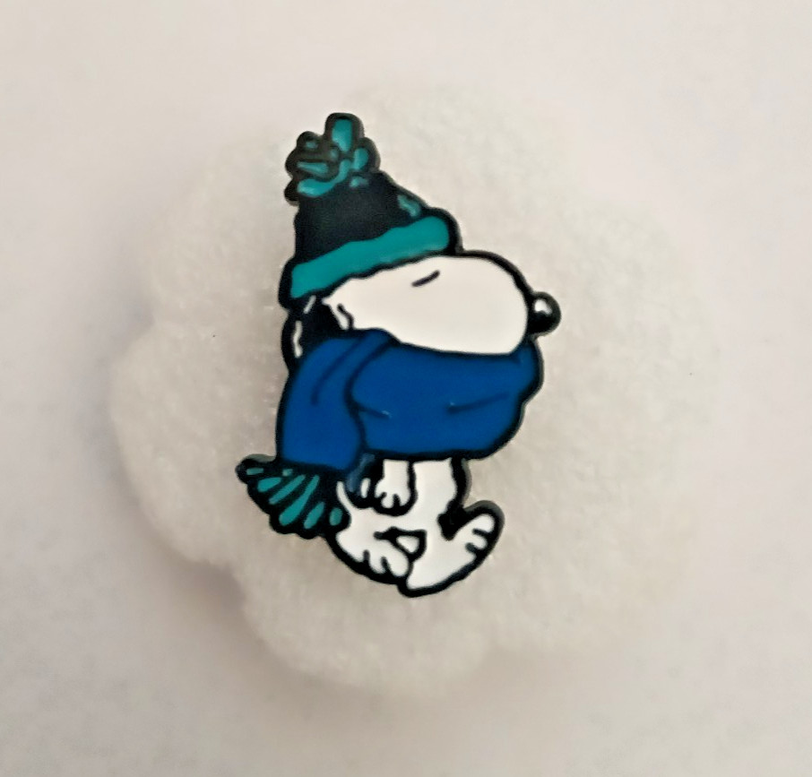SNOOPY-PIN-2 OR MORE PINS SHIPPING IS $5.49-SPEND $20 SHIPPING IS FREE