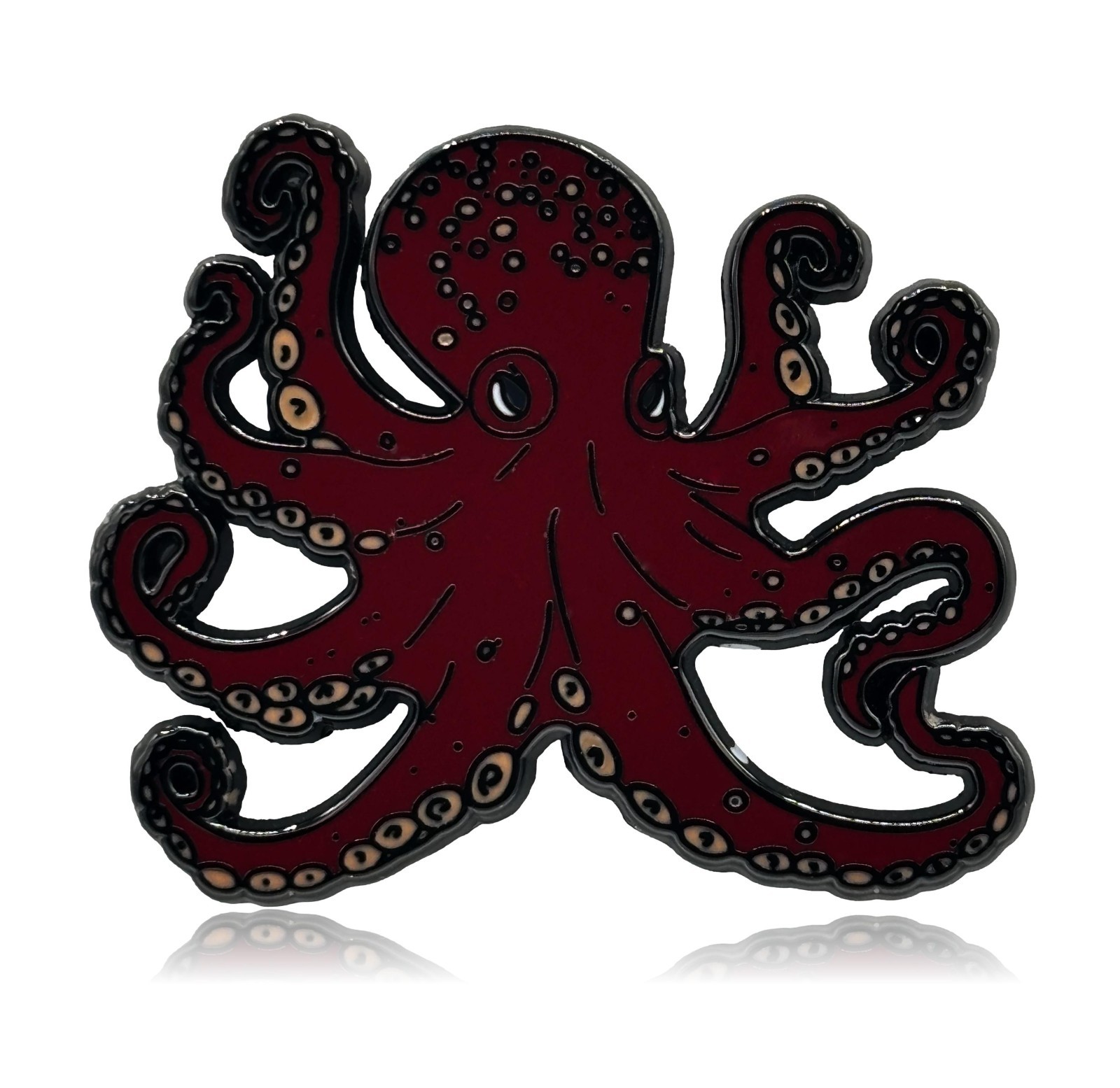 Octopus Enamel Pin