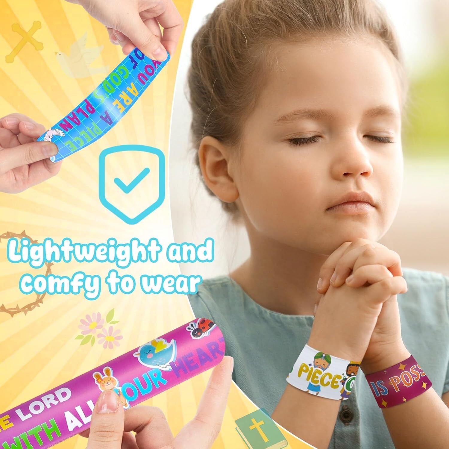 Inspirational Snap Bracelets for All – 48PCS Bible Verses for Events and Gifting