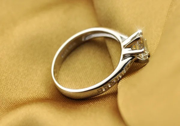 925 Sterling Silver Ring Women 6 Claw Solitaire CZ Engagement Wedding Band