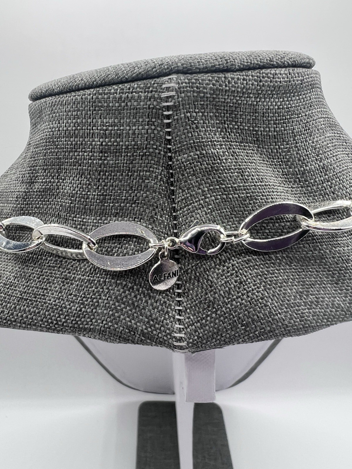 Sterling Silver Oval Link Necklace 16 Inch Chain Necklace Minimalist Everyday