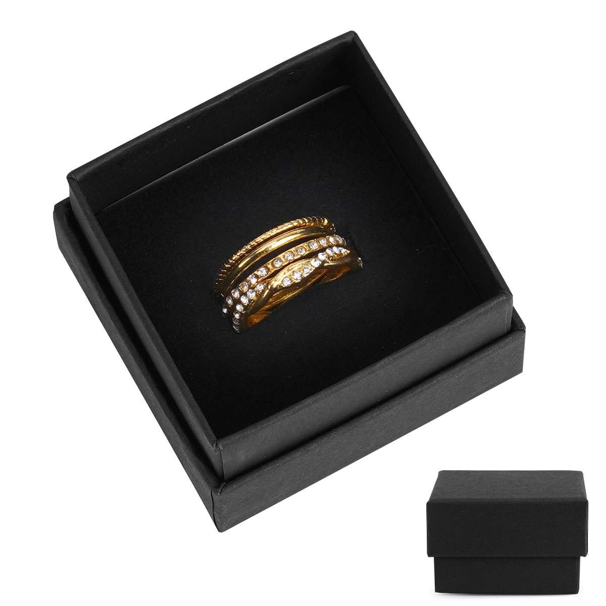 Fashion Stacking Ring Set, Handmade Band Ring Gold/ Silver Ring Size 6,7,8,9,10