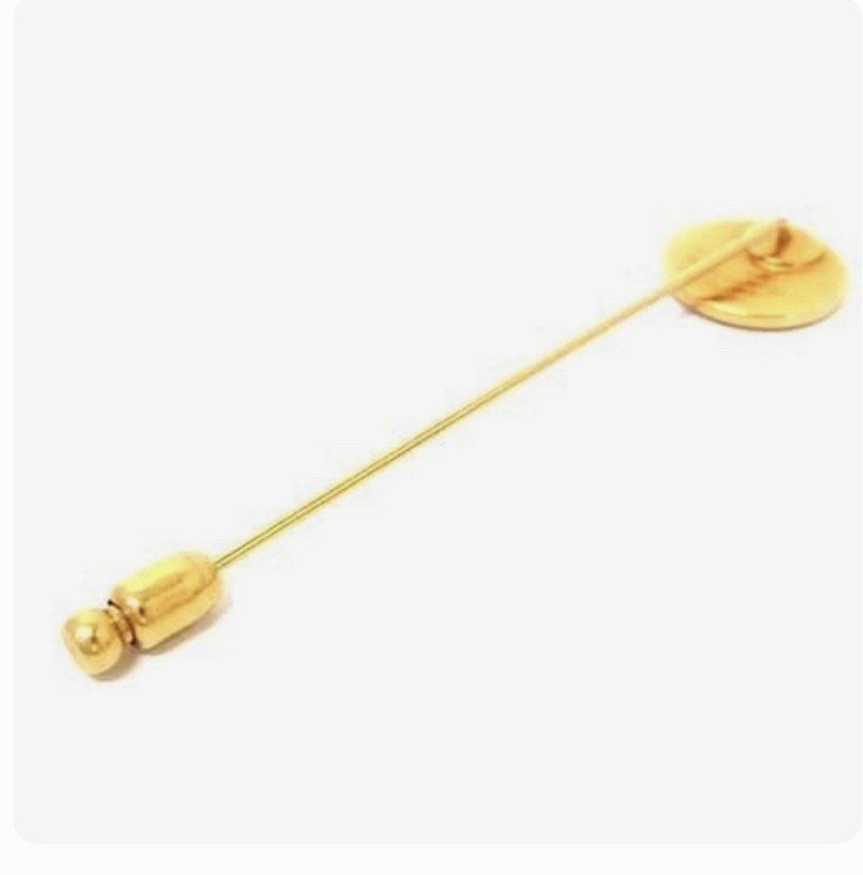Hermes Gold Brooch