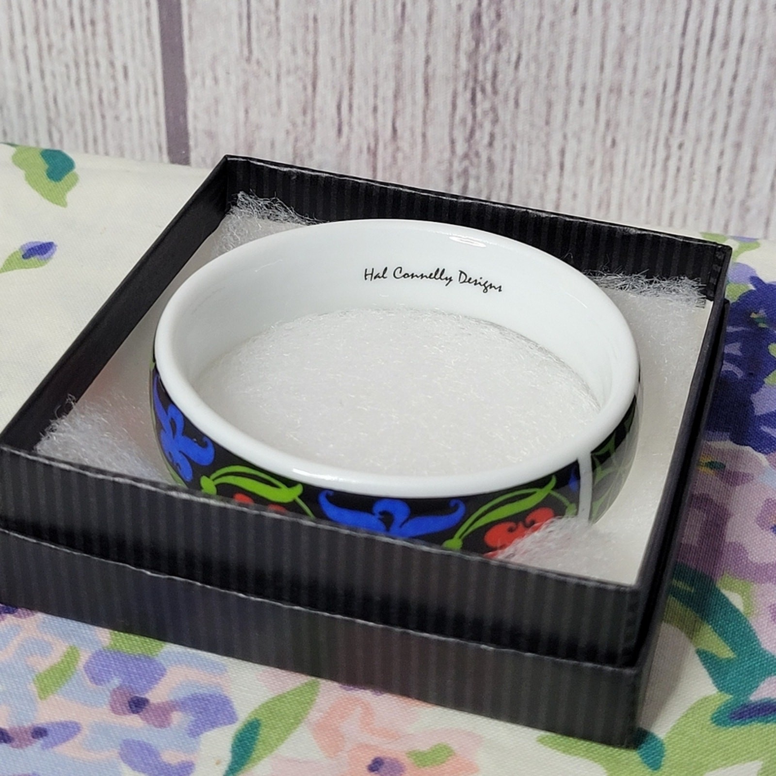 Hal Connelly Designs Enamel Ceramic Bracelet