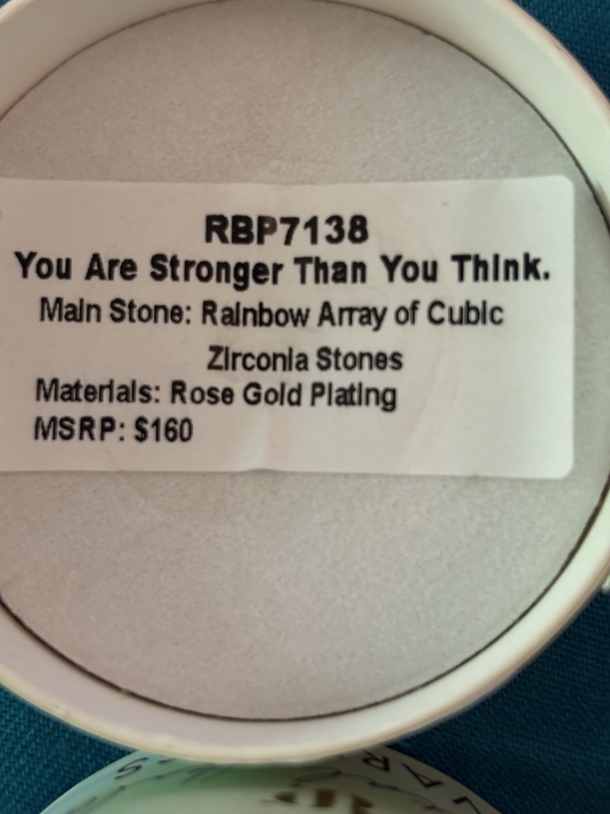 Bomb Party Mental Health Awareness You Are Stronger Than You Think Size 9 Ring