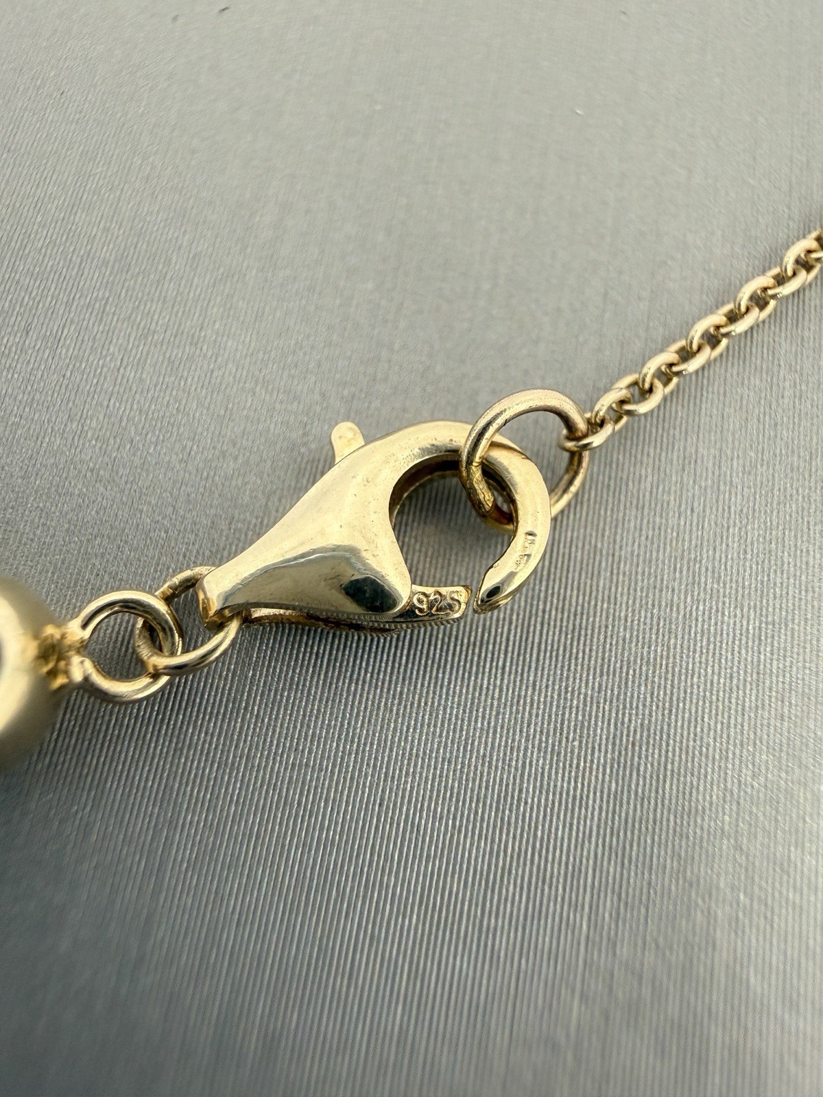 Diamonique CZ 2ct DE Bezel Pendant 14K Gold Clad Sterling 25” Adjustable Chain