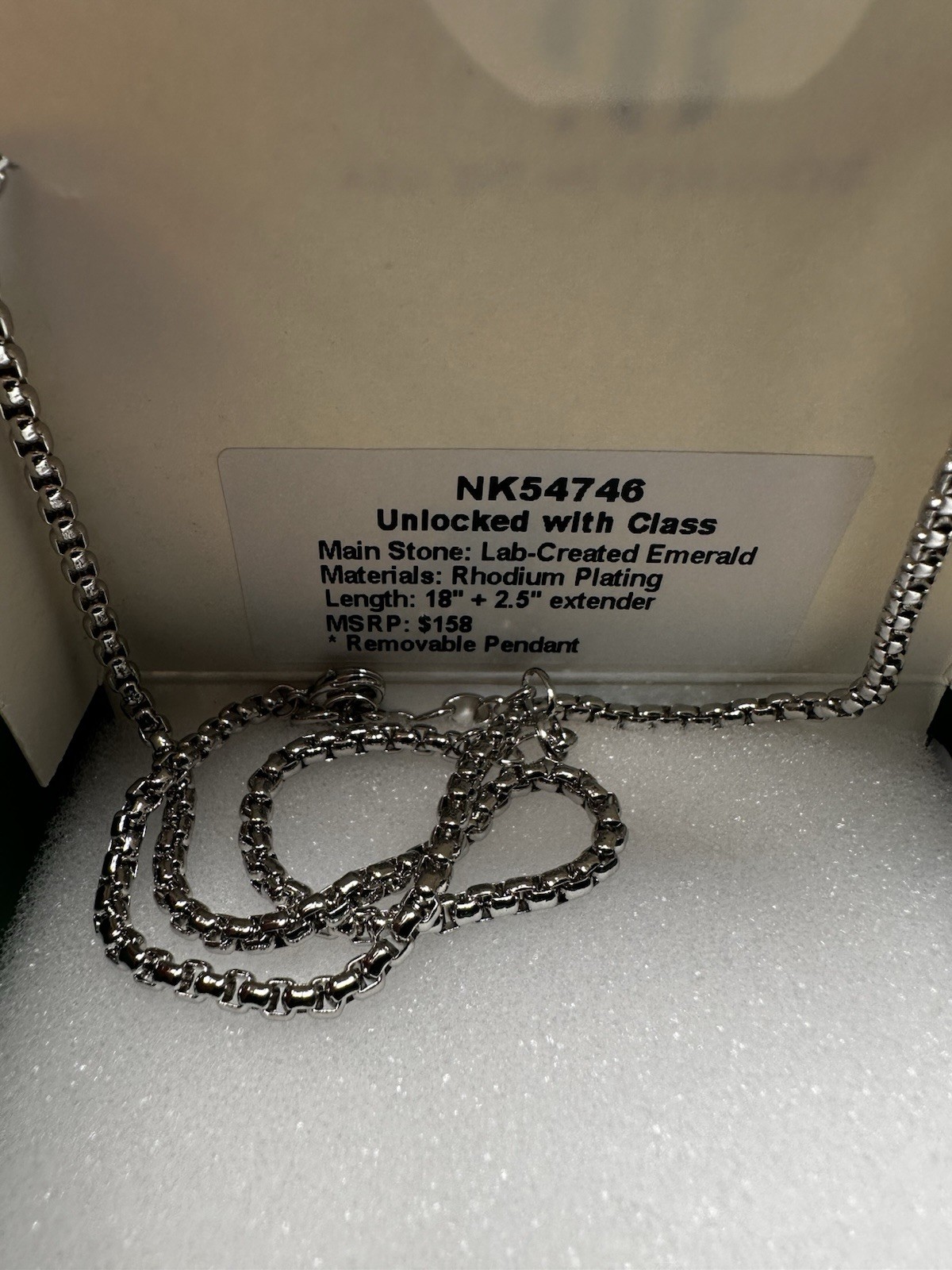 Bomb Party 2026 May Birthday Necklace On Rhodium Plating