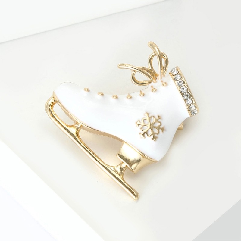 Fashion Winter Sports Brooch Pin Unisex Gift For Casual Everyday Use