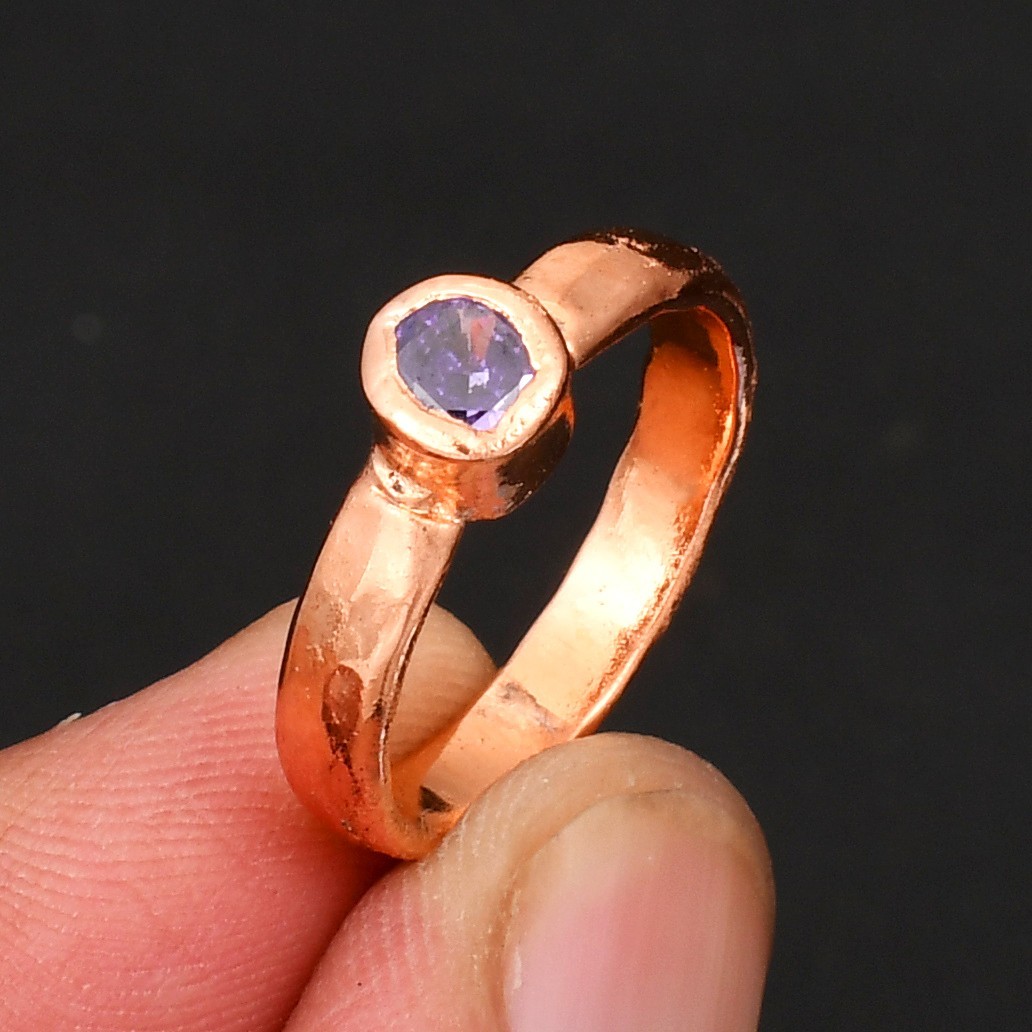 7 Day Daily Use Ring Gemstone Ethnic Handmade 7 Ring Lot Jewelry Gift For Her