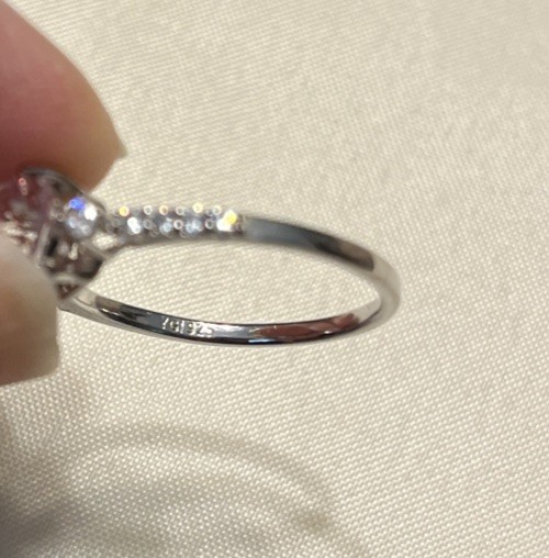 Ring Lot Of 6 Unbranded And Branded Silver Tone And 925