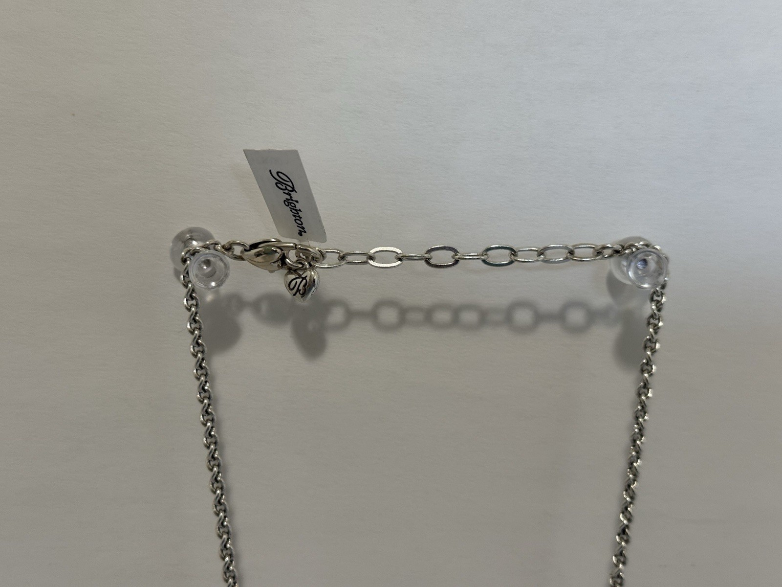 Brighton Contempo Silver Butterfly Necklace 18”