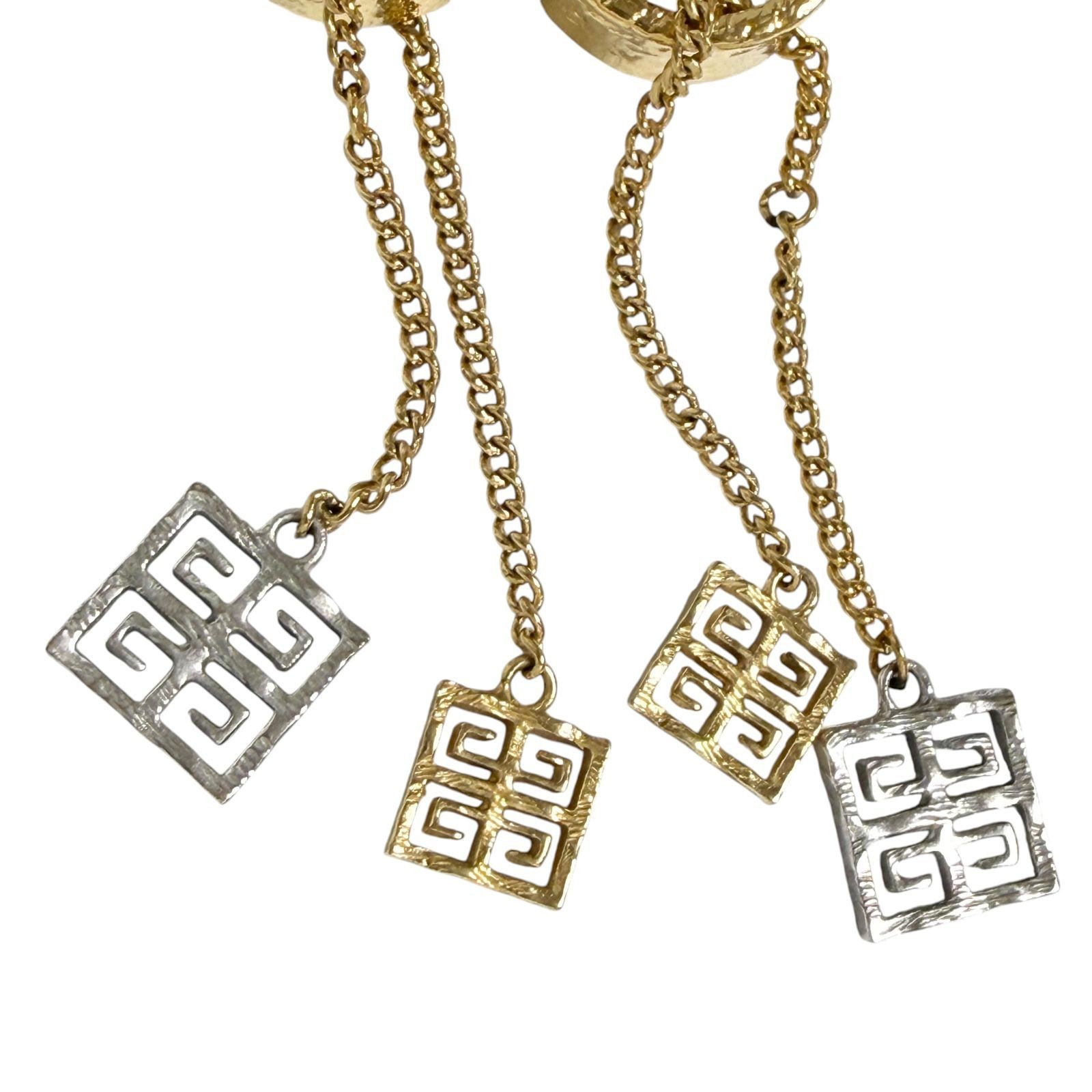 Givenchy Women’s 4G Chain Earrings Silver Color Gold Color