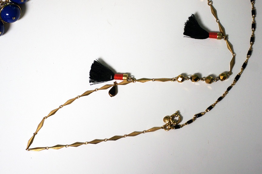 Assorted Lot of 10 Necklaces – 8 J. Crew + 2 Others – Mixed Materials/Metals