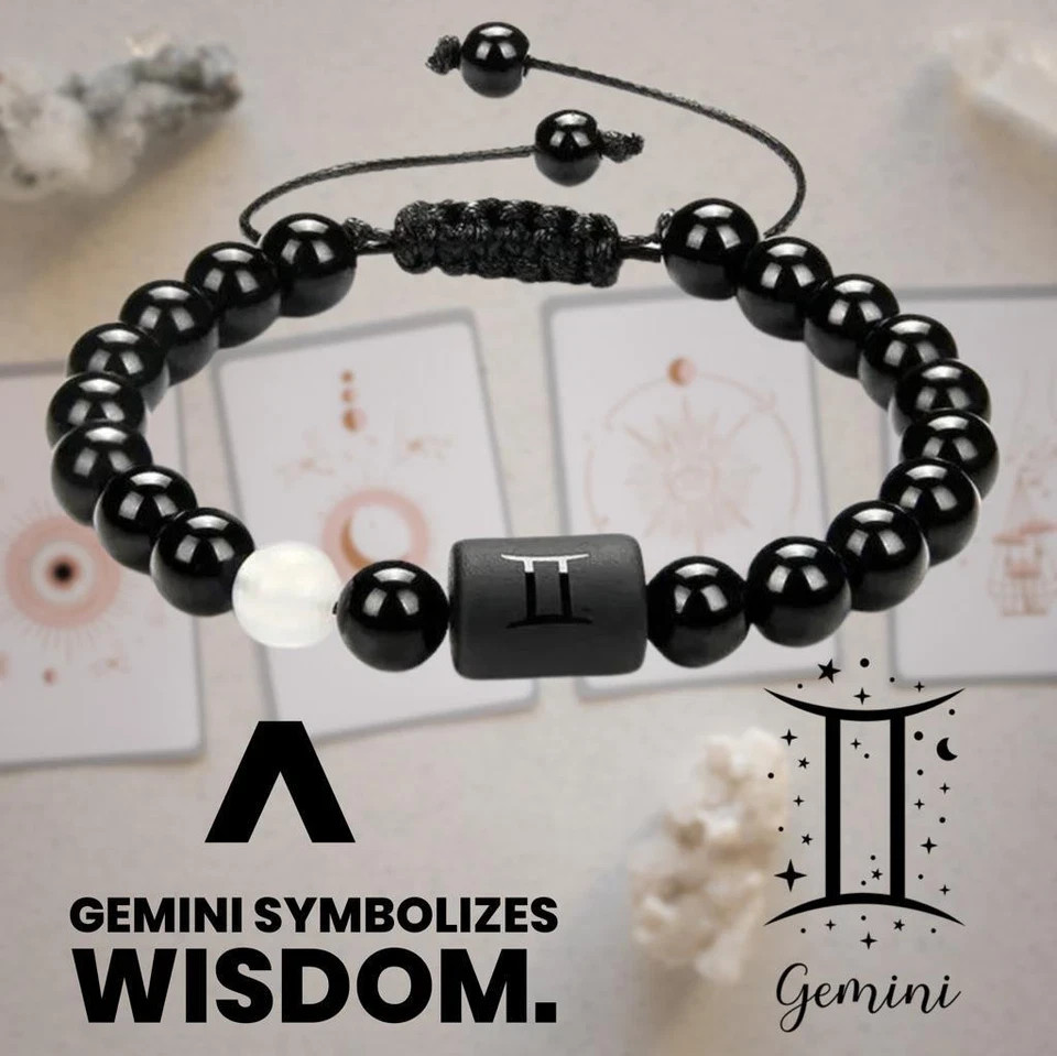 Bracelet Zodiac Horoscope 12 Signs – Constellation Bracelet unisex
