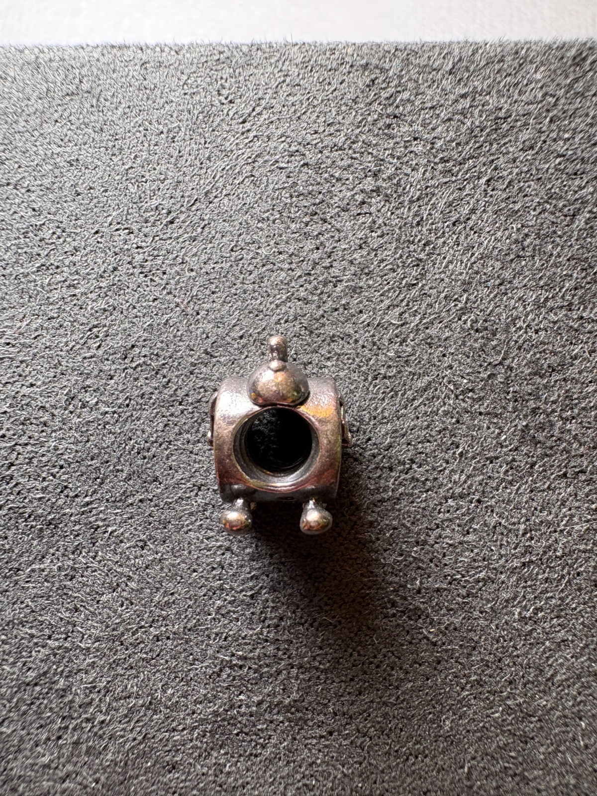 Authentic Pandora Vintage Alarm Clock Time Charm 925 ALE Retired