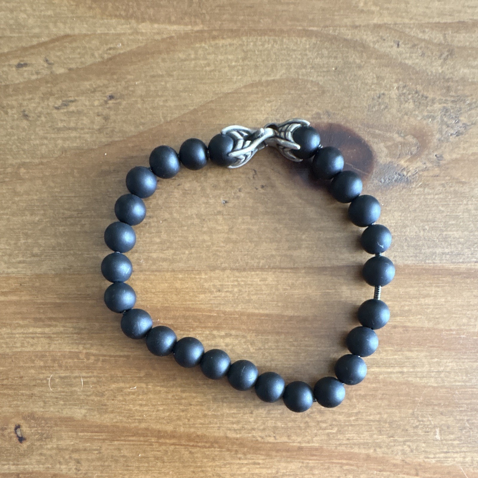 David Yurman Spiritual Bead Bracelet, 9in Tiger Eye