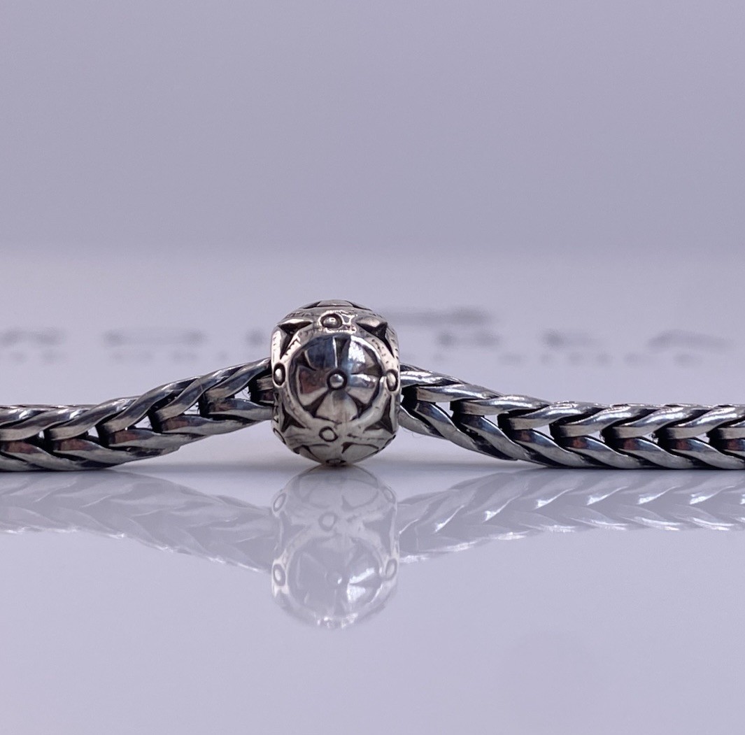 Trollbeads Feel Good Silver Bead Limited Edition Sterling Silver Charm New